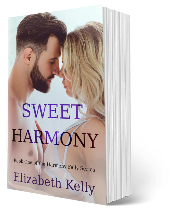 Sweet Harmony small town romance paperback by Elizabeth Kelly