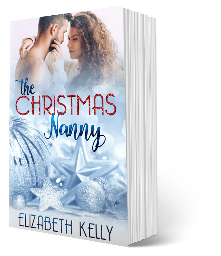 The Christmas Nanny holiday romance paperback by Elizabeth Kelly