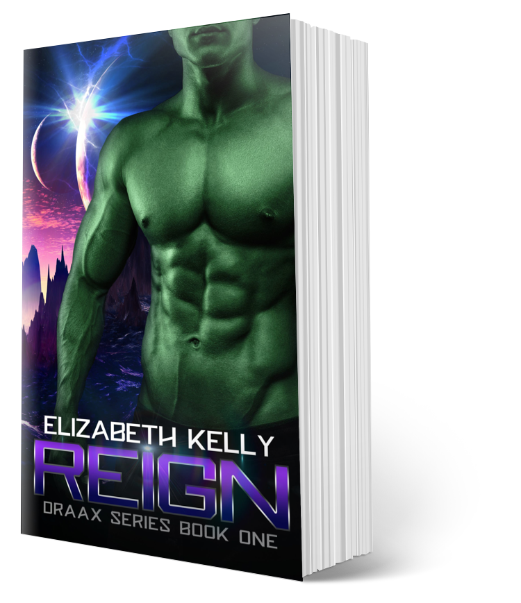 Reign sci fi romance paperback by Elizabeth Kelly