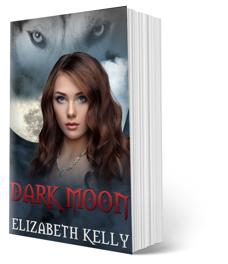 Dark Moon paranormal romance paperback by Elizabeth Kelly