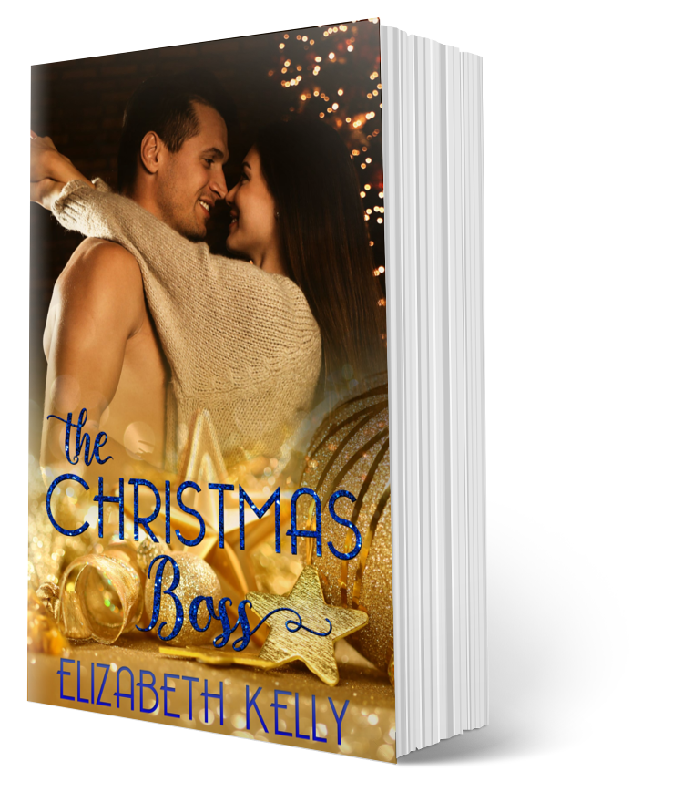 The Christmas Boss holiday romance paperback by Elizabeth Kelly