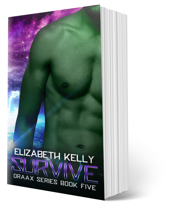 Survive sci fi romance paperback by Elizabeth Kelly