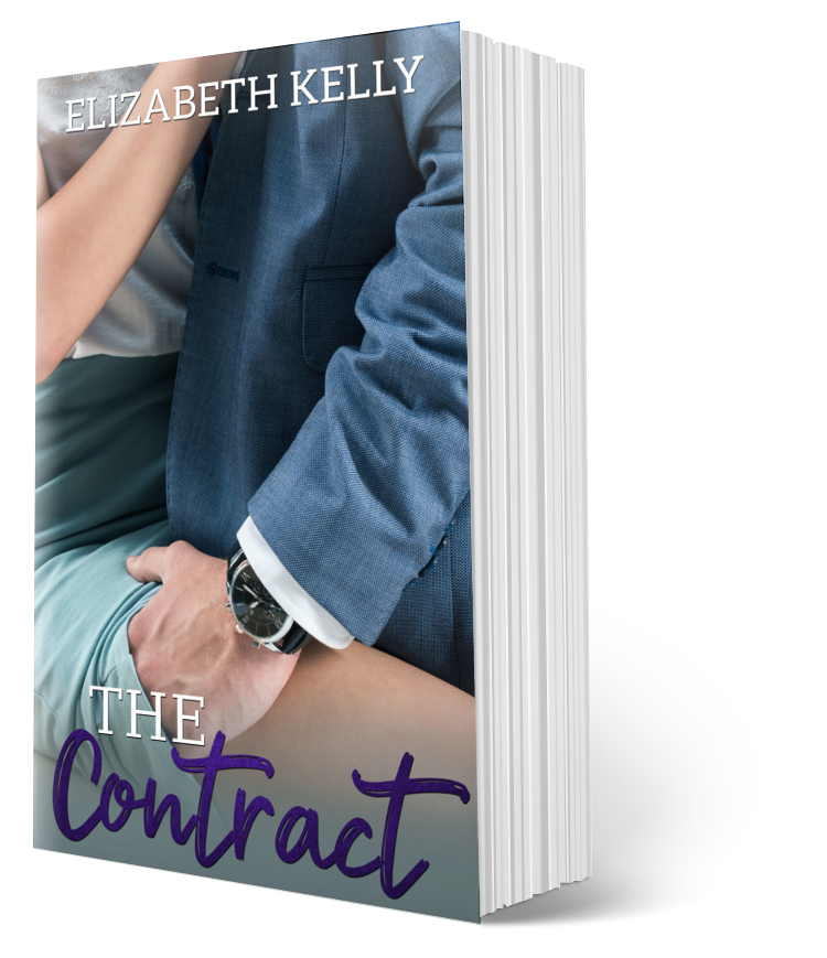 The Contract contemporary romance paperback by Elizabeth Kelly