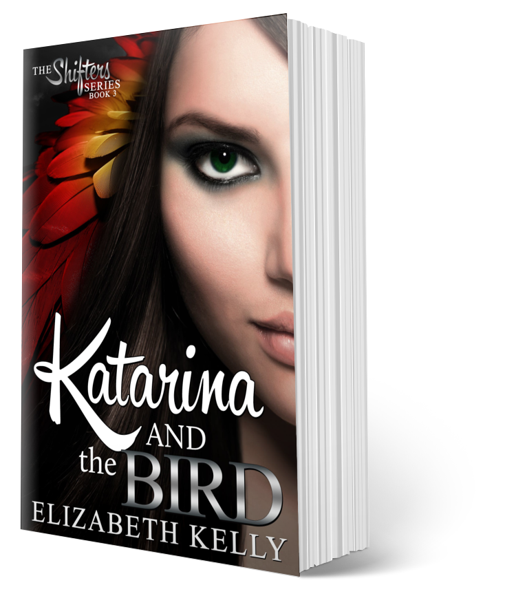 Katarina and the Bird paranormal romance paperback by Elizabeth Kelly