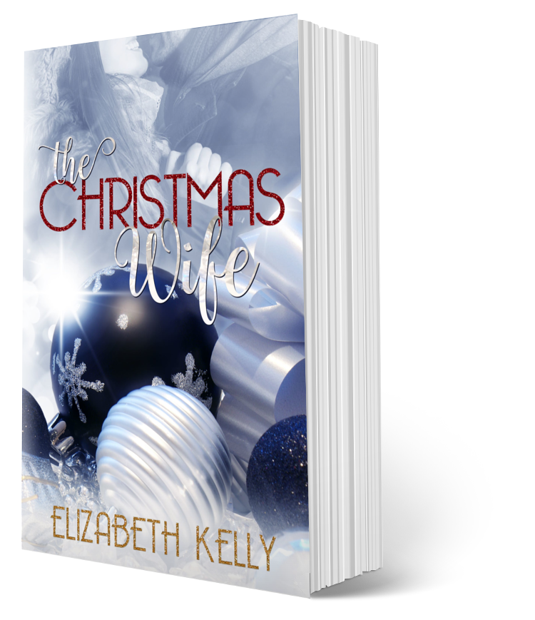 The Christmas Wife holiday romance paperback by Elizabeth Kelly
