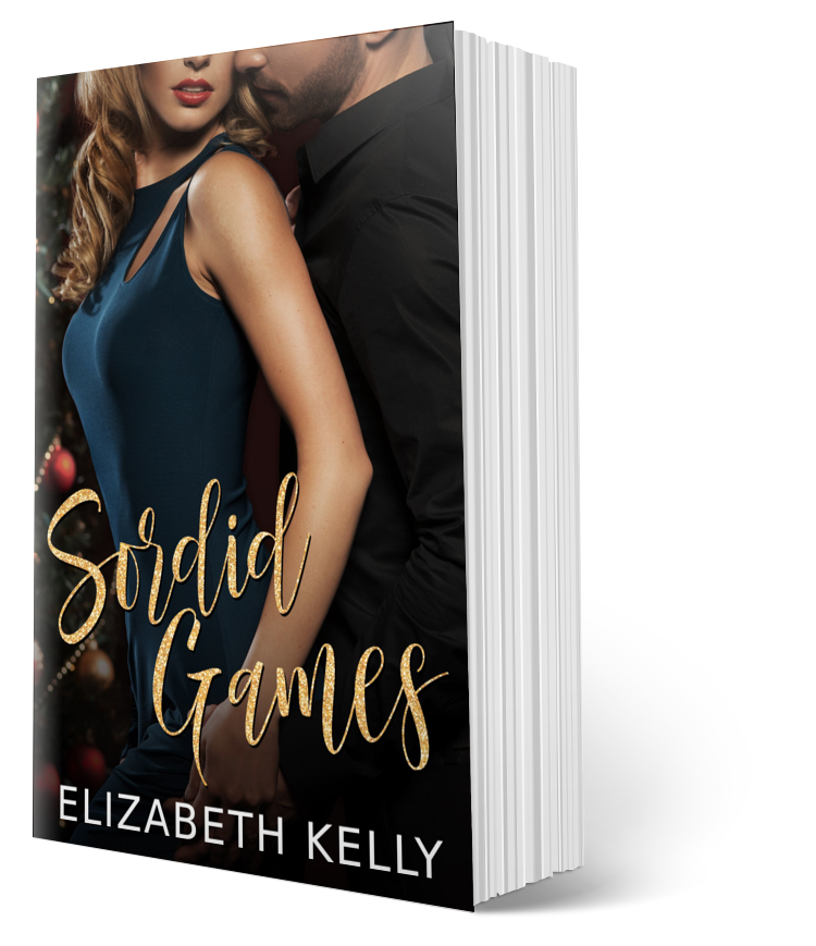 Sordid Games holiday romance paperback by Elizabeth Kelly