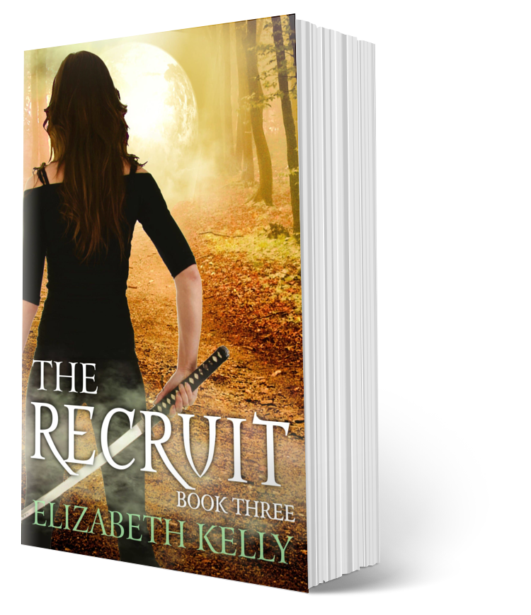 The Recruit Book Three paranormal romance paperback by Elizabeth Kelly