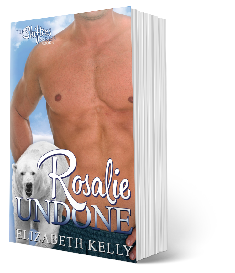 Rosalie Undone paranormal romance paperback by Elizabeth Kelly