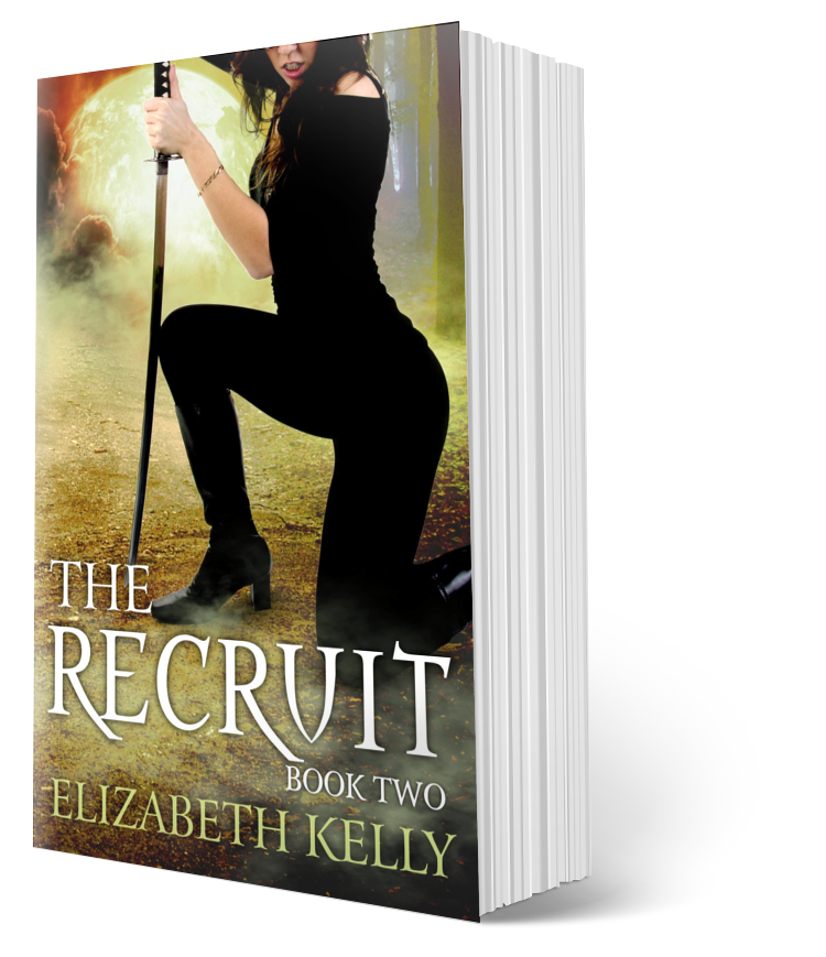 The Recruit Book Two paranormal romance paperback by Elizabeth Kelly