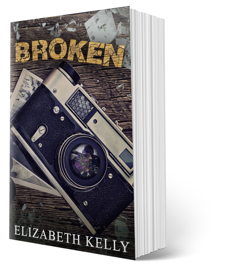Broken contemporary romance paperback by Elizabeth Kelly