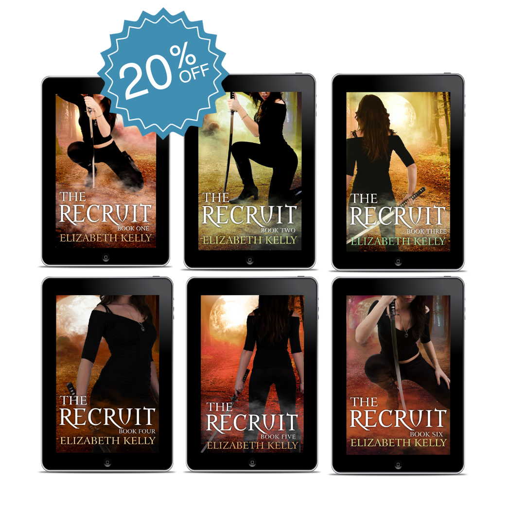 the recruit books 1-6 paranormal romance ebook by elizabeth kelly